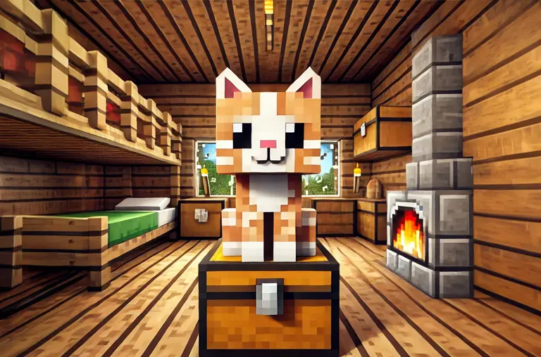 Cats in Minecraft: A Detailed Guide to Taming, Benefits, and Behavior