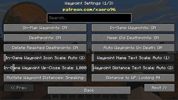 Mod Multiplayer Waypoint System (1.20) for Minecraft - Download